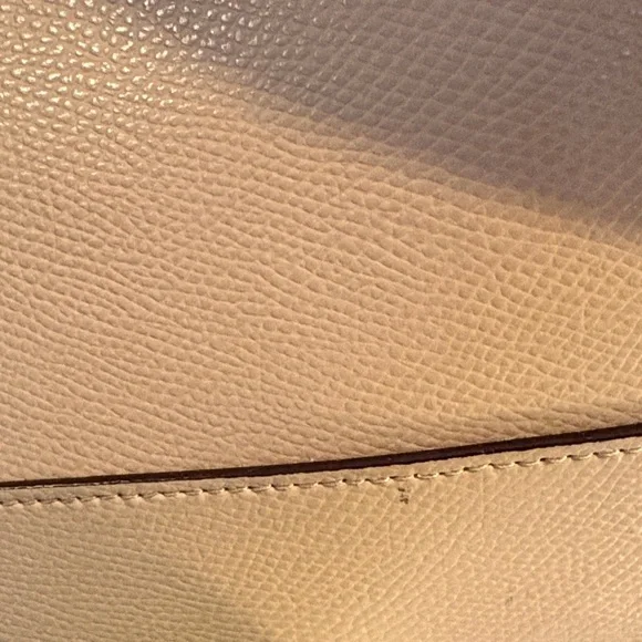 Coach Nude/Beige Leather Satchel Bag - Picture 13 of 16